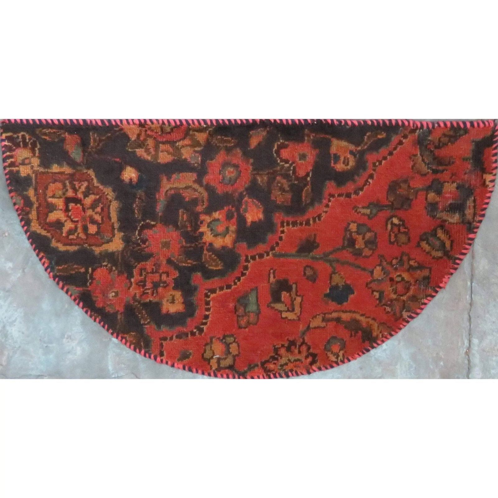One Of The Kind Hand-Knotted Persian Wool Rug _ Luxurious Vintage Design, 2'10" x 1'6", Artisan: Hand-Knotted Persian Wool Rug _ Luxurious Vintage Design, 2'10" x 1'6", Artisan Crafted, Authentic hand-knotted traditional antique vintage Persian rugs, in excellent vintage condition with over 60 ye