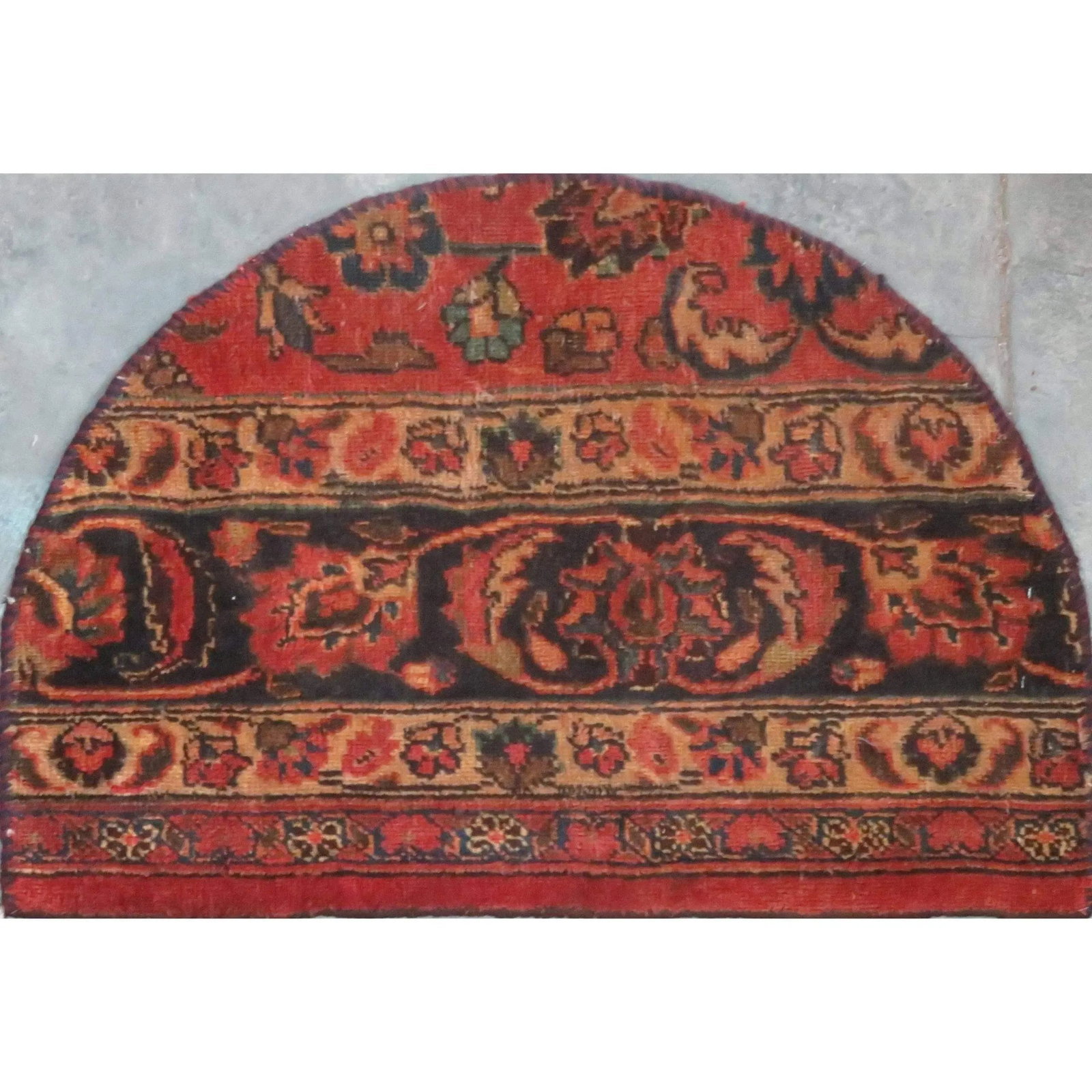 One Of The Kind Hand-Knotted Persian Wool Rug _ Luxurious Vintage Design, 2'10" x 1'10", Artisan: Hand-Knotted Persian Wool Rug _ Luxurious Vintage Design, 2'10" x 1'10", Artisan Crafted, Authentic hand-knotted traditional antique vintage Persian rugs, in excellent vintage condition with over 60 y