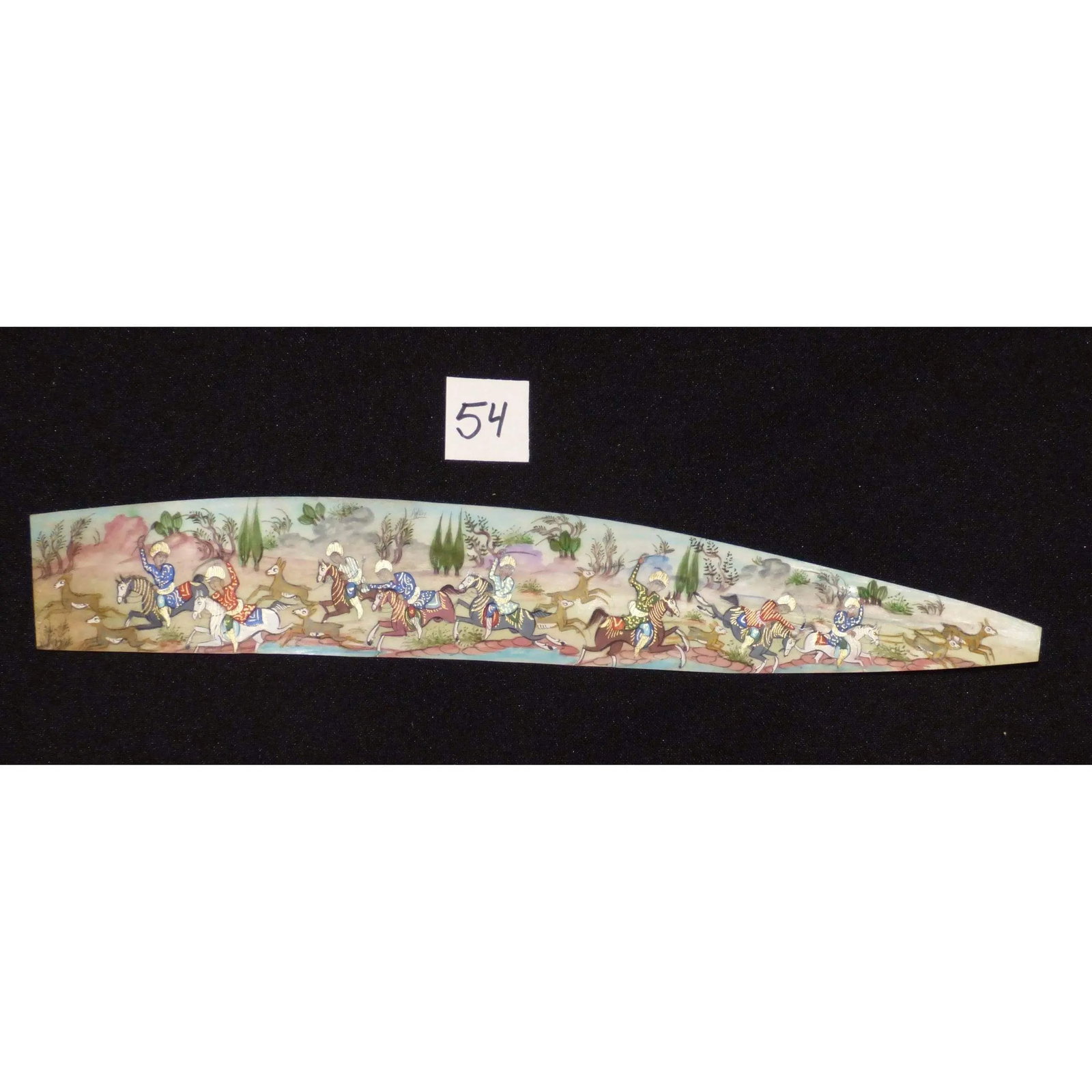 Persian Wall Art Miniature On Bone Painting Fine Art Handmade Ready For Home Decoration 9" X 2": ABCPM0207 Persian wall art miniature on bone painting fine art Handmade Ready for Home Decoration. We only professionally do hand-paint canvas Bone painting, can manage all kinds of style, like portra