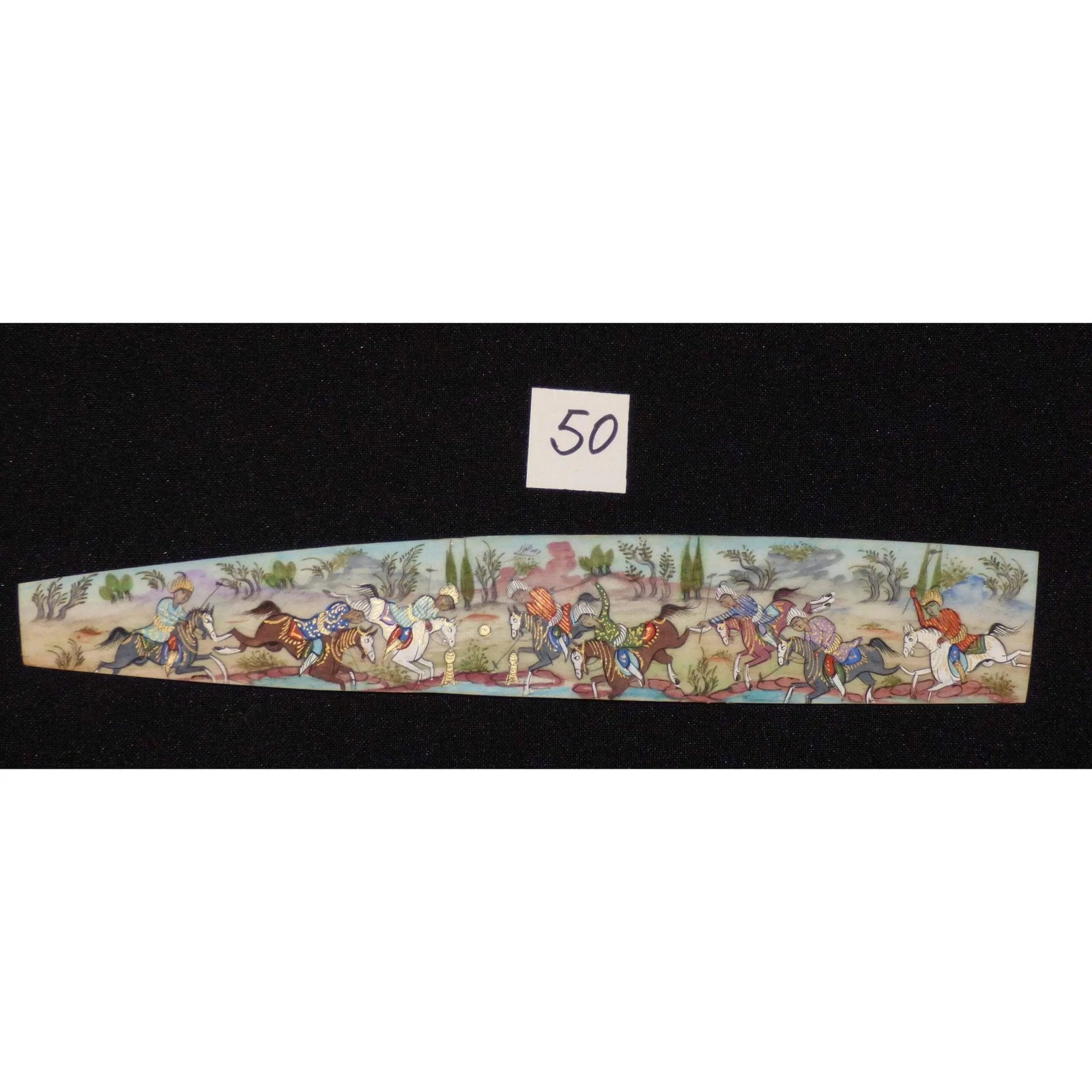 Persian Wall Art Miniature On Bone Painting Fine Art Handmade Ready For Home Decoration 9" X 2": ABCPM0203 Persian wall art miniature on bone painting fine art Handmade Ready for Home Decoration. We only professionally do hand-paint canvas Bone painting, can manage all kinds of style, like portra
