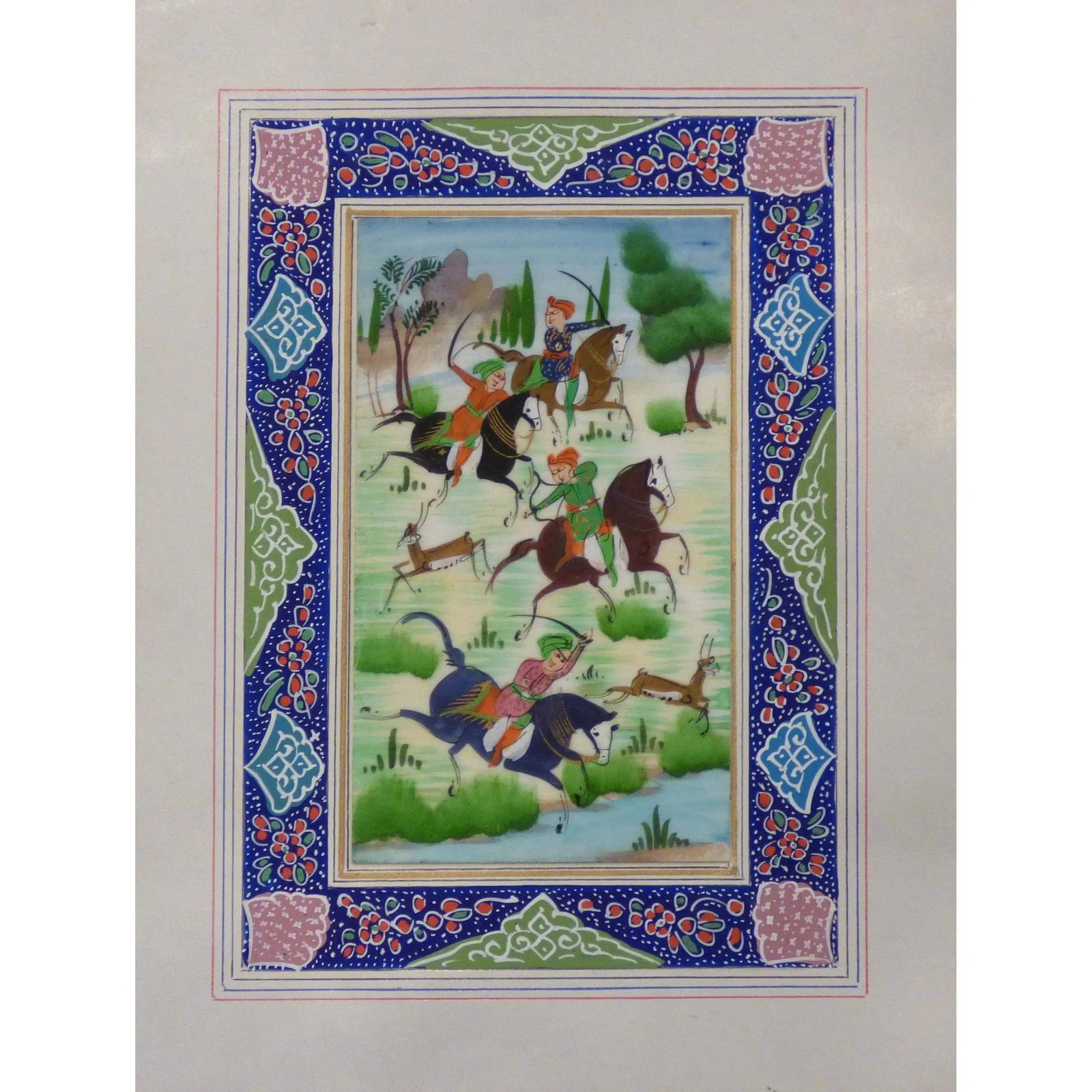 Persian Miniature Handmade With Unique Design And Colorful Authentic Art 7" X 9.5" Abcpm0126: ABCPM0126 Persian Miniature Handmade with Unique Design and Colorful ART. ABC Rugs Kilims is a professional home decors manufacturer. The high-quality Authentic Persian Miniature Handmade multicolored