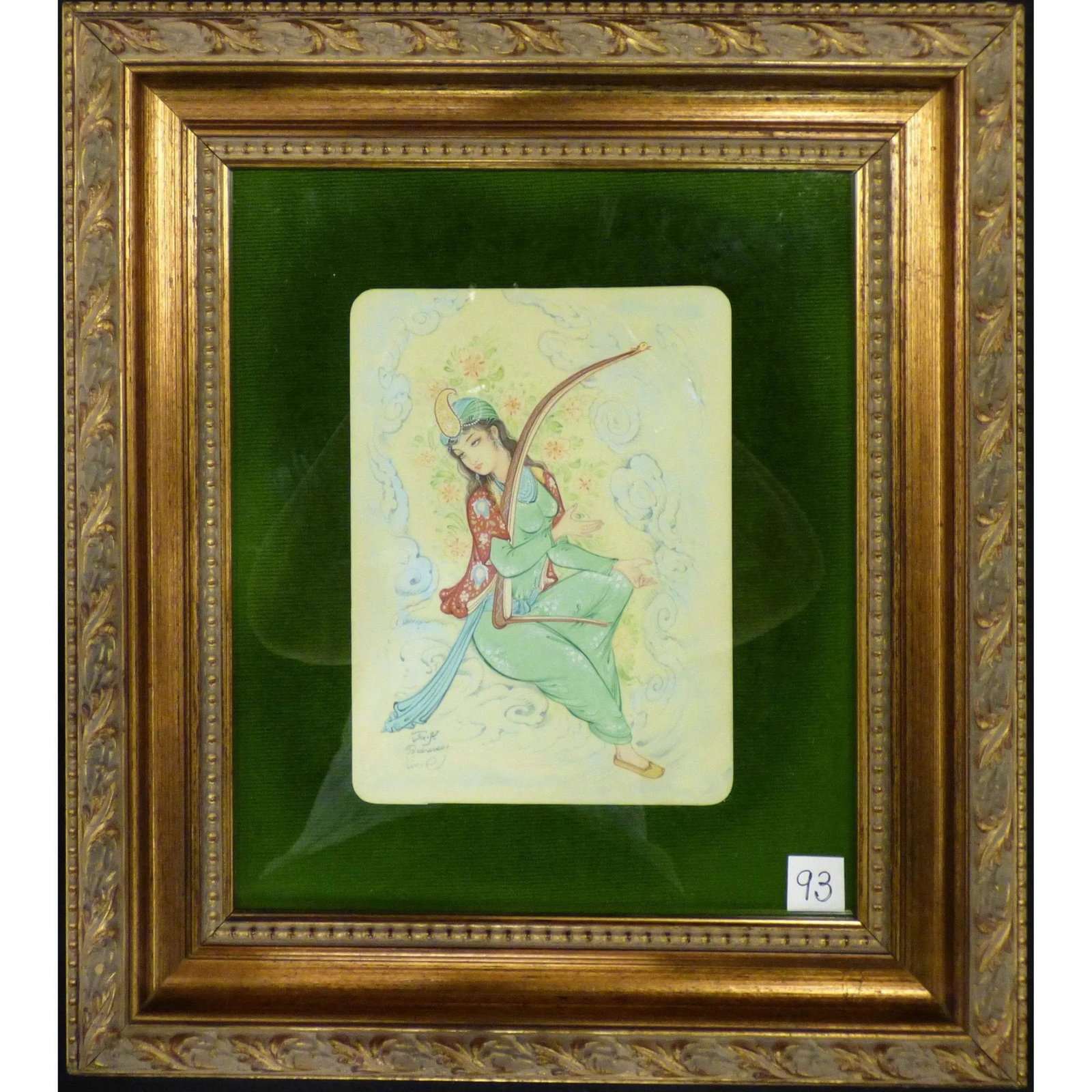 Persian Miniature Fine Art Handmade Painting Ready To Hang For Home Wall Art Decoration 21" X 18": ABCPM0246 Persian Miniature Fine Art Handmade Painting Ready to Hang for Home Wall Art Decoration. We only professionally do hand-paint canvas Miniature Fine Art Handmade Painting, can manage all kind