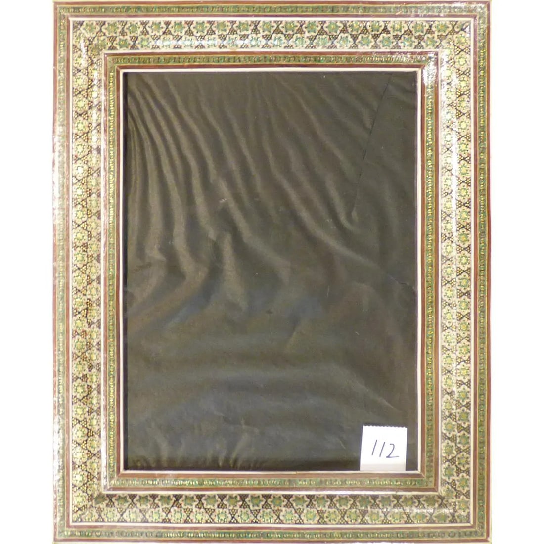 Khatam Marquetry Artwork Handmade Ready To Hang For Home Wall Art Decoration 10" X 12" Abckhm104: ABCKhm104