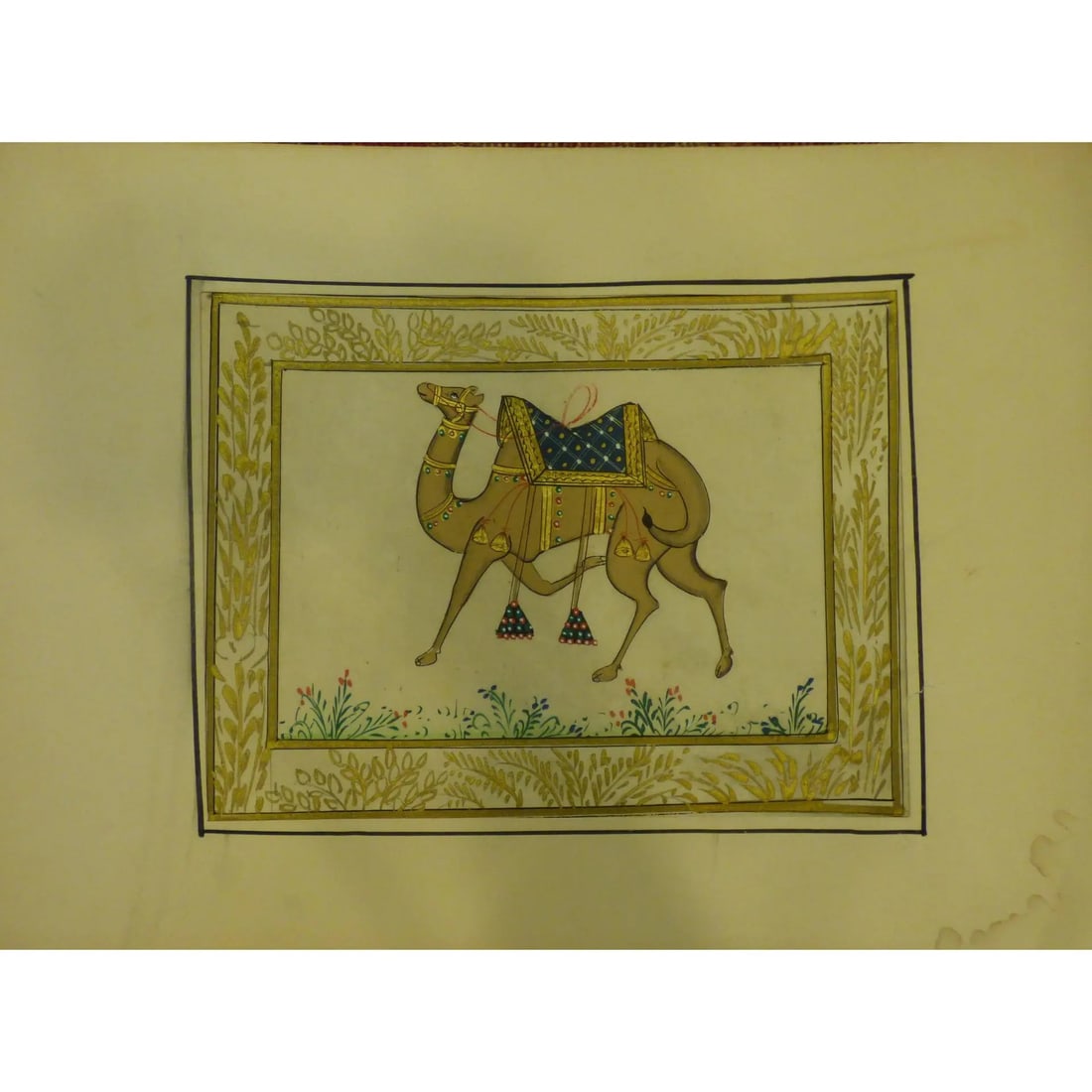Indian Watercolor Painting Said Ramil Canvas Ready To Hang For Home Wall Art Decoration 12" X 9": ABCP-227 Indian Watercolor Painting Said Ramil Canvas Ready to Hang for Home Wall Art Decoration.We only professionally do hand-paint Watercolor Painting, can manage all kinds of style, like portrait,