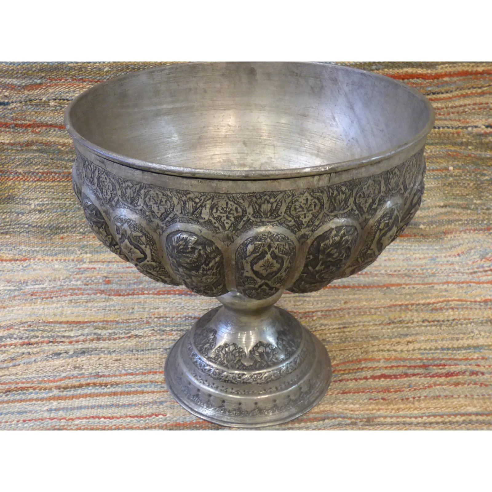 Authentic Art Antique Persian Engraved Brass Vase Ghalamzani 18" X 15" Abcca0110: ABCCA0110 Authentic Art Antique Persian Engraved Brass Vase Ghalamzani. ABC Rugs Kilims is a professional home decors manufacturer. The high-quality Authentic art multicolored and longevity and also b