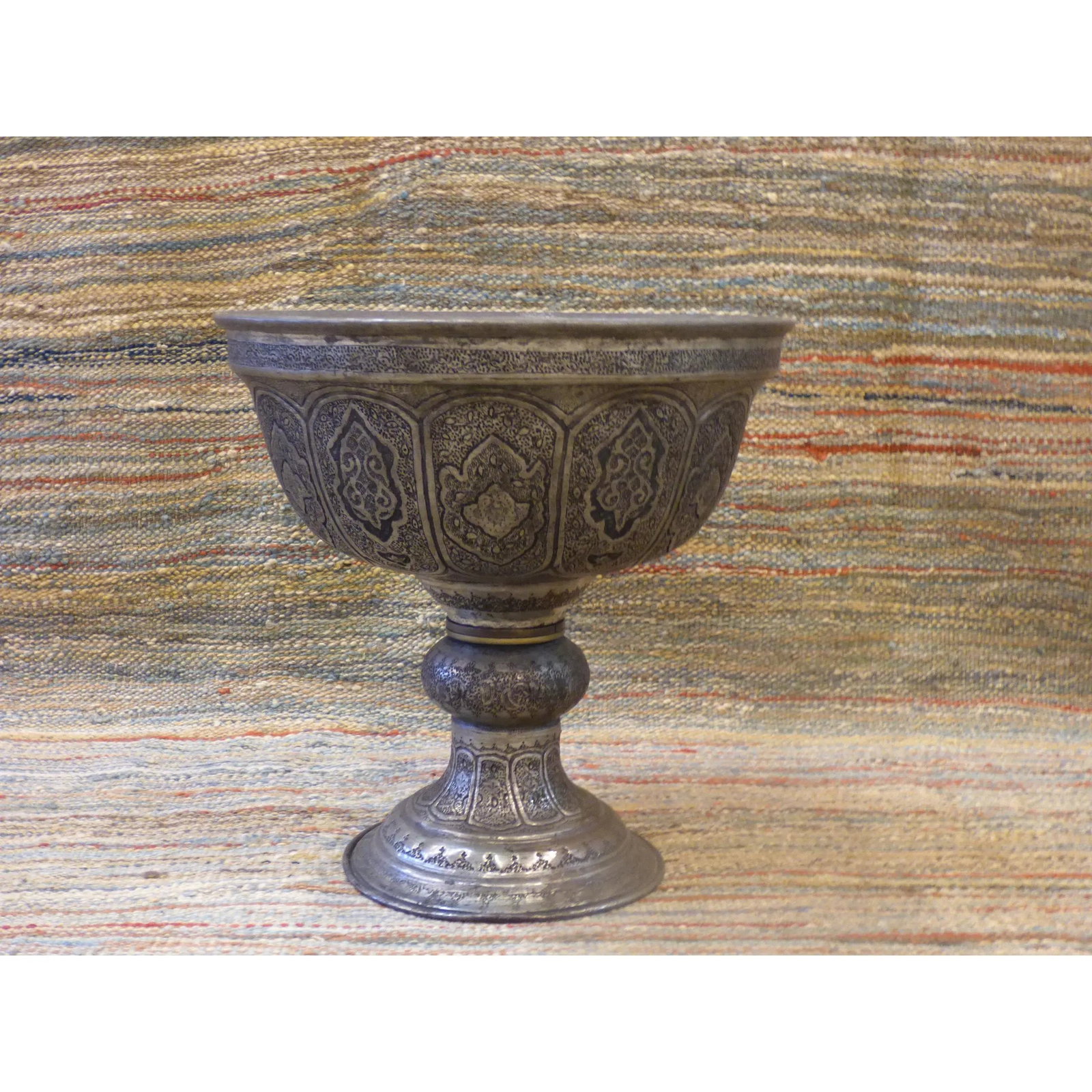 Authentic Art Antique Persian Engraved Brass Vase Ghalamzani 12" X 12" Abcca0107: ABCCA0107 Authentic Art Antique Persian Engraved Brass Vase Ghalamzani. ABC Rugs Kilims is a professional home decors manufacturer. The high-quality Authentic art multicolored and longevity and also b