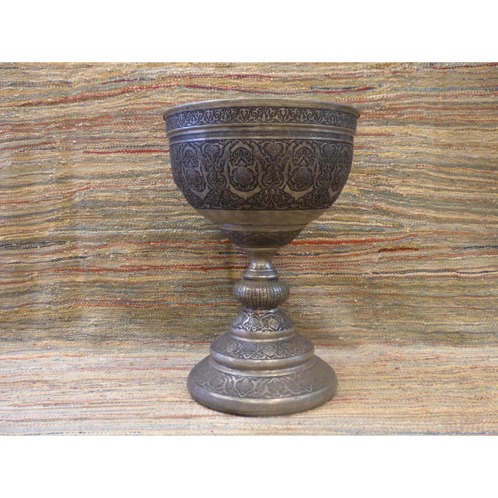 Authentic Art Antique Persian Engraved Brass Vase Ghalamzani 15" X 17" Abcca0108: ABCCA0108 Authentic Art Antique Persian Engraved Brass Vase Ghalamzani. ABC Rugs Kilims is a professional home decors manufacturer. The high-quality Authentic art multicolored and longevity and also b
