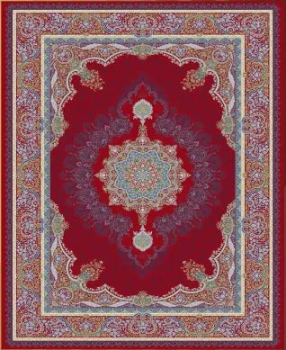 One Of The Kind Turkish Malibu Silk Rug ABC-15404: "Introducing our Malibu ABC Collection Turkish rug: Hand-made Loomed with art silk and cotton, boasting 1,500,000 knots/mÂ². Elevate your space with stunning quality and beauty. Don't miss out on va