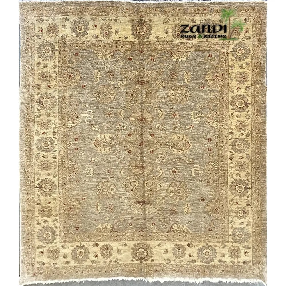 Hand Knotted One Of The Kind Peshawar And Khotan Rug 12'5" x 9'0" Pes_Kho_14: ABC Rugs Kilims Collection Hand Knotted Pakistani Peshawar Traditional Design Rug Size 12'5''X9'0'' (Rr10178) (Multi Color) Hand knotted and meticulously crafted by Pakistan artisans, this stunning Pa