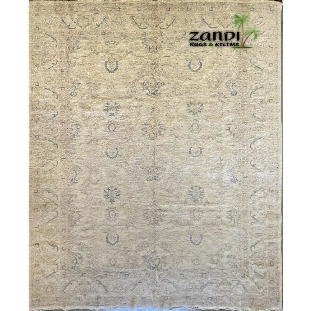 Hand Knotted One Of The Kind Peshawar And Khotan Rug 9'10" x 13'9" Pes_Kho_65 (1 of 1)
