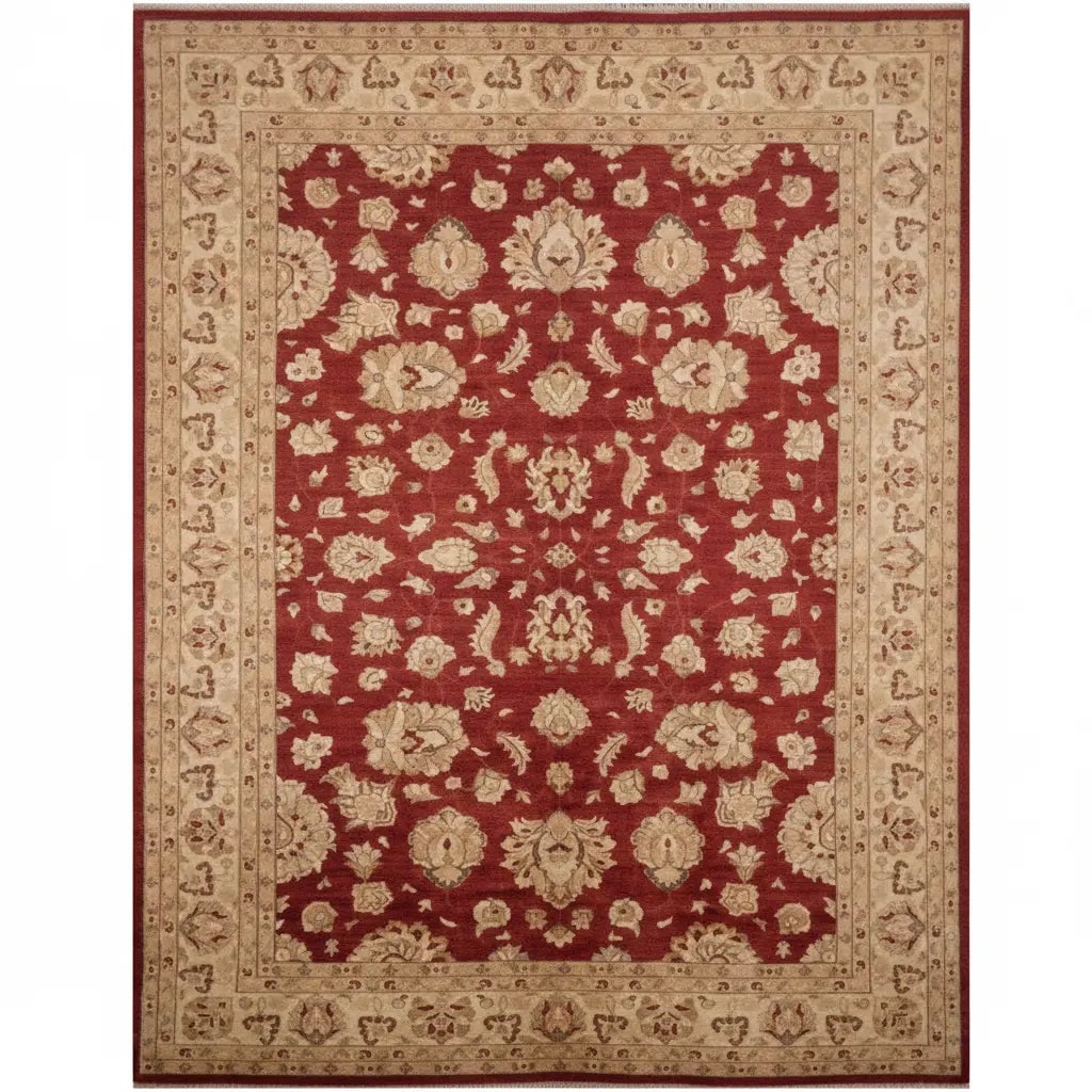 Hand Knotted One Of The Kind Peshawar And Khotan Rug 17'5" x 12' Pes_Kho_116 (1 of 1)