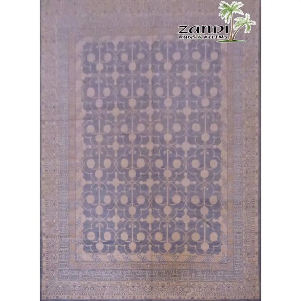 Hand Knotted One Of The Kind Peshawar And Khotan Rug 9'10" x 13'20" Pes_Kho_120 (1 of 1)