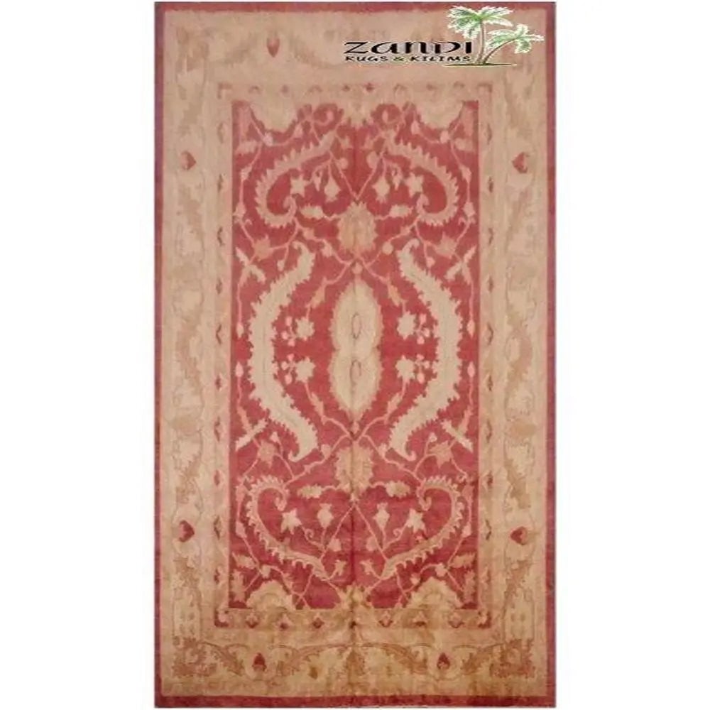 Hand Knotted One Of The Kind Peshawar And Khotan Rug 14'4" x 10'9" Pes_Kho_129: ABC Rugs Kilims Collection Afghani Hand Knotted Wool/Cotton Rugs 14'4X10'9 (Rr15147) (Red, Yellow, Cream) Hand knotted and meticulously crafted by Afghan artisans, this stunning Afghani Rug Hand Knott