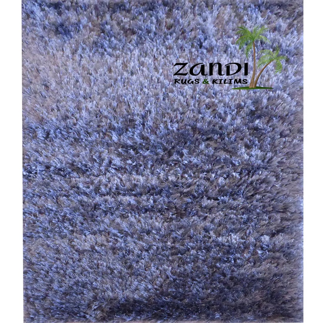 One Of The Kind Indian Hand Knotted Shaggy Rug 5'6" x 3'6": ABC Rugs Kilims Collection Indian Shaggy Design Hand Knotted Wool/Cotton Rug Size 5'6X 3'6 Gr16075 Abcr01938 The shaggy collection is a super thick and heavy blend of wool, viscose, and cotton in a de