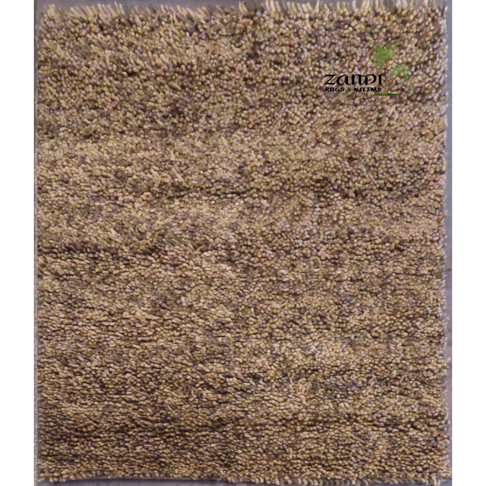 One Of The Kind Indian Hand Knotted Shaggy Rug 7'6" x 5'3": ABC Rugs Kilims Collection Indian Shaggy Design Hand Knotted Wool/Cotton Rug Size 7'6X 5'3 Gr16401 Abcr01973 The shaggy collection is a super thick and heavy blend of wool, viscose, and cotton in a de