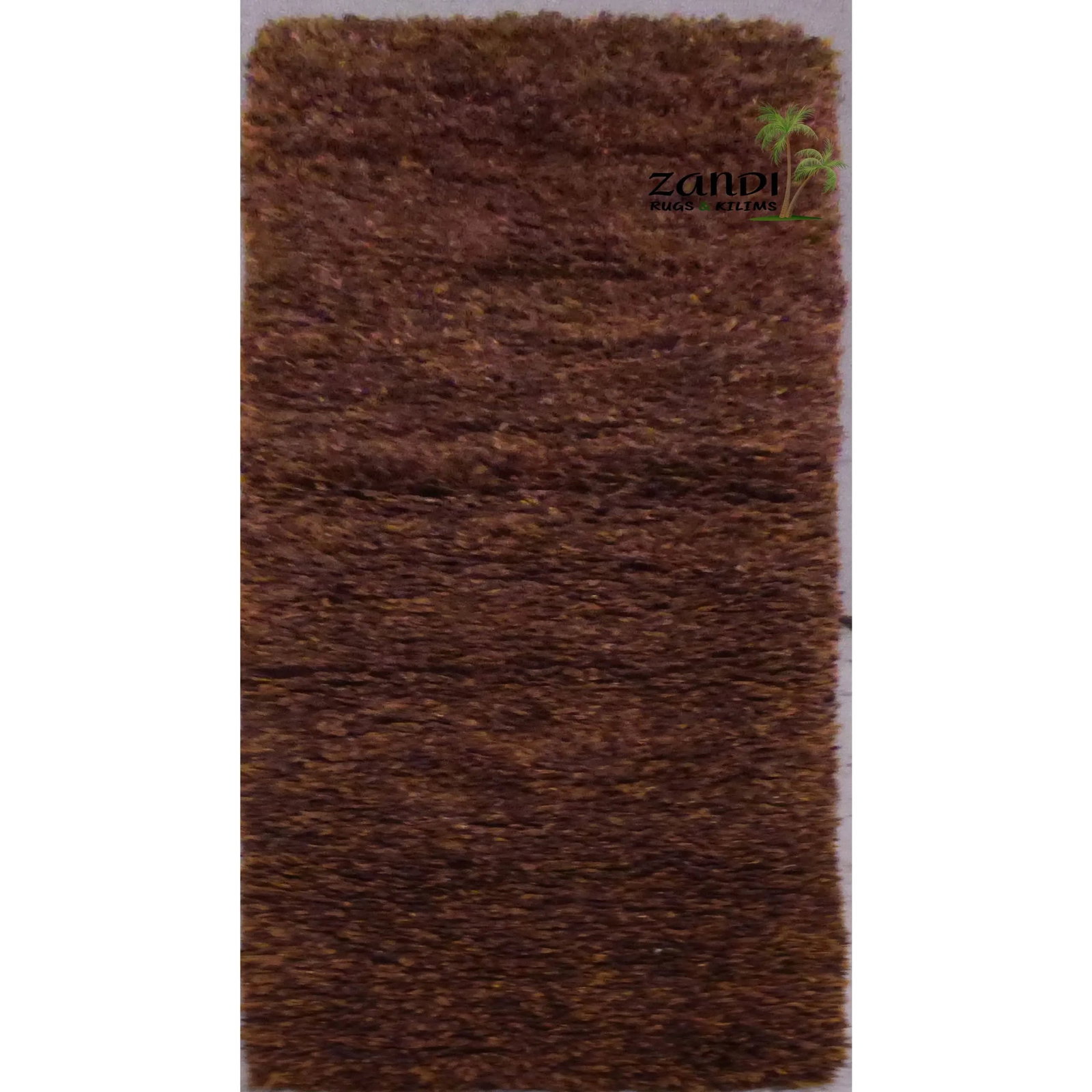 One Of The Kind Indian Hand Knotted Shaggy Rug 7'9" x 2'3": ABC Rugs Kilims Collection Indian Shaggy Design Hand Knotted Wool/Cotton Rug Size 7'9X 2'3 Abcr00367 Gr16474 The shaggy collection is a super thick and heavy blend of wool, viscose, and cotton in a de