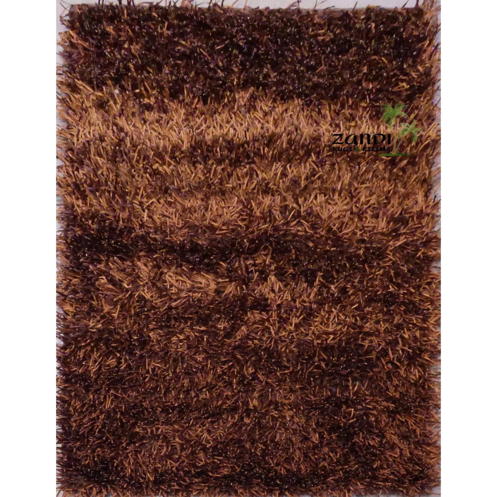 One Of The Kind Indian Hand Knotted Shaggy Rug 5'6" x 3'6": ABC Rugs Kilims Collection Indian Shaggy Design Hand Knotted Wool/Cotton Rug Size 5'6X 3'6 Abcr02059 Gr16496 The shaggy collection is a super thick and heavy blend of wool, viscose, and cotton in a de