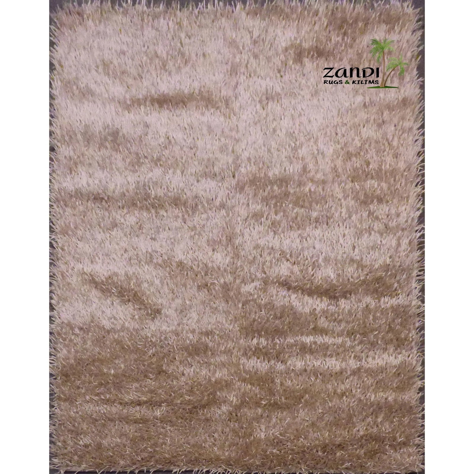 One Of The Kind Indian Hand Knotted Shaggy Rug 6' x 9': ABC Rugs Kilims Collection Indian Shaggy Design Hand Knotted Wool/Cotton Rug Size 6'X 9' Abcr02052 Gr15906 The shaggy collection is a super thick and heavy blend of wool, viscose, and cotton in a deep