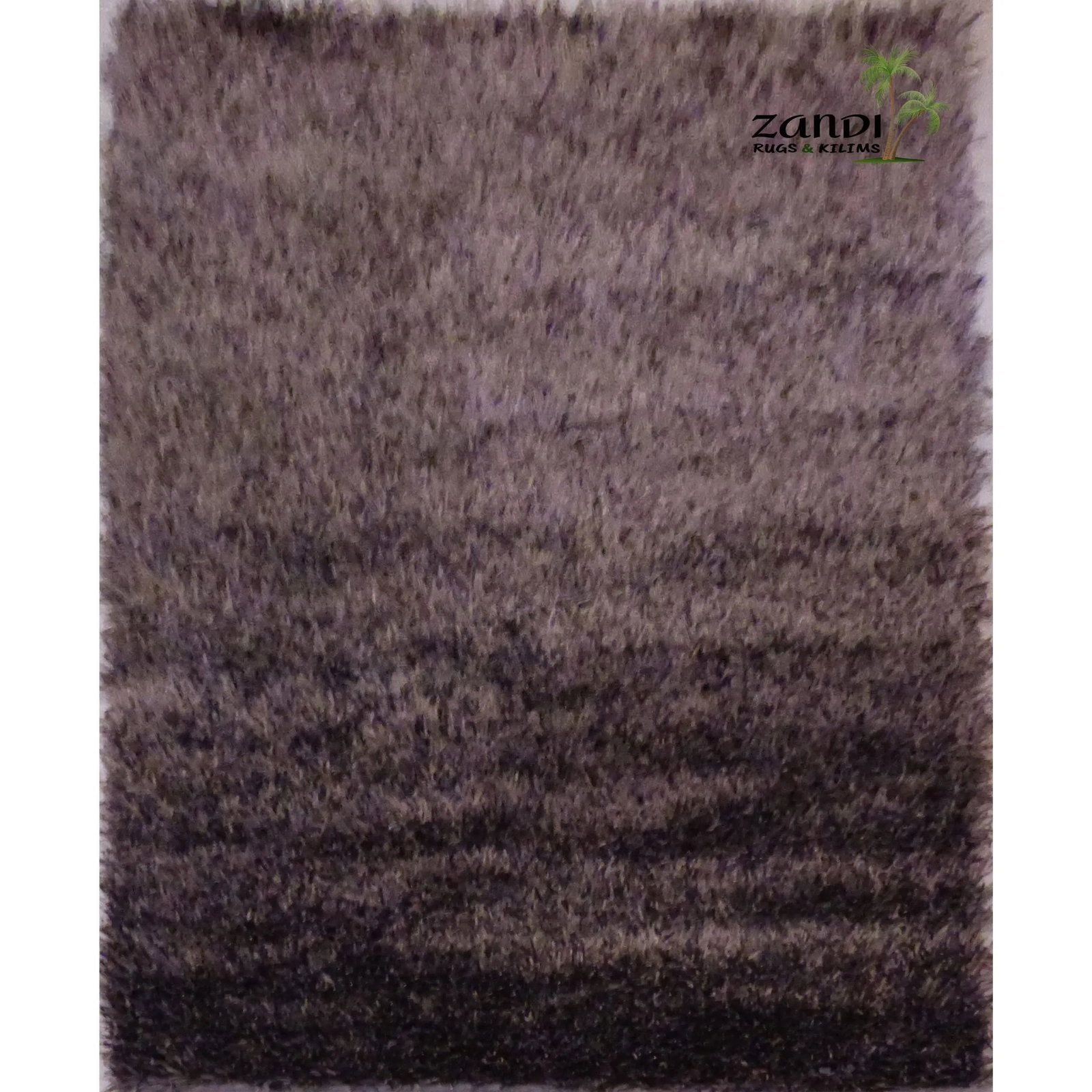 One Of The Kind Indian Hand Knotted Shaggy Rug 9' x 6': ABC Rugs Kilims Collection Indian Shaggy Design Hand Knotted Wool/Cotton Rug Size 9'X 6' Gr15963 The shaggy collection is a super thick and heavy blend of wool, viscose, and cotton in a deep pile shag