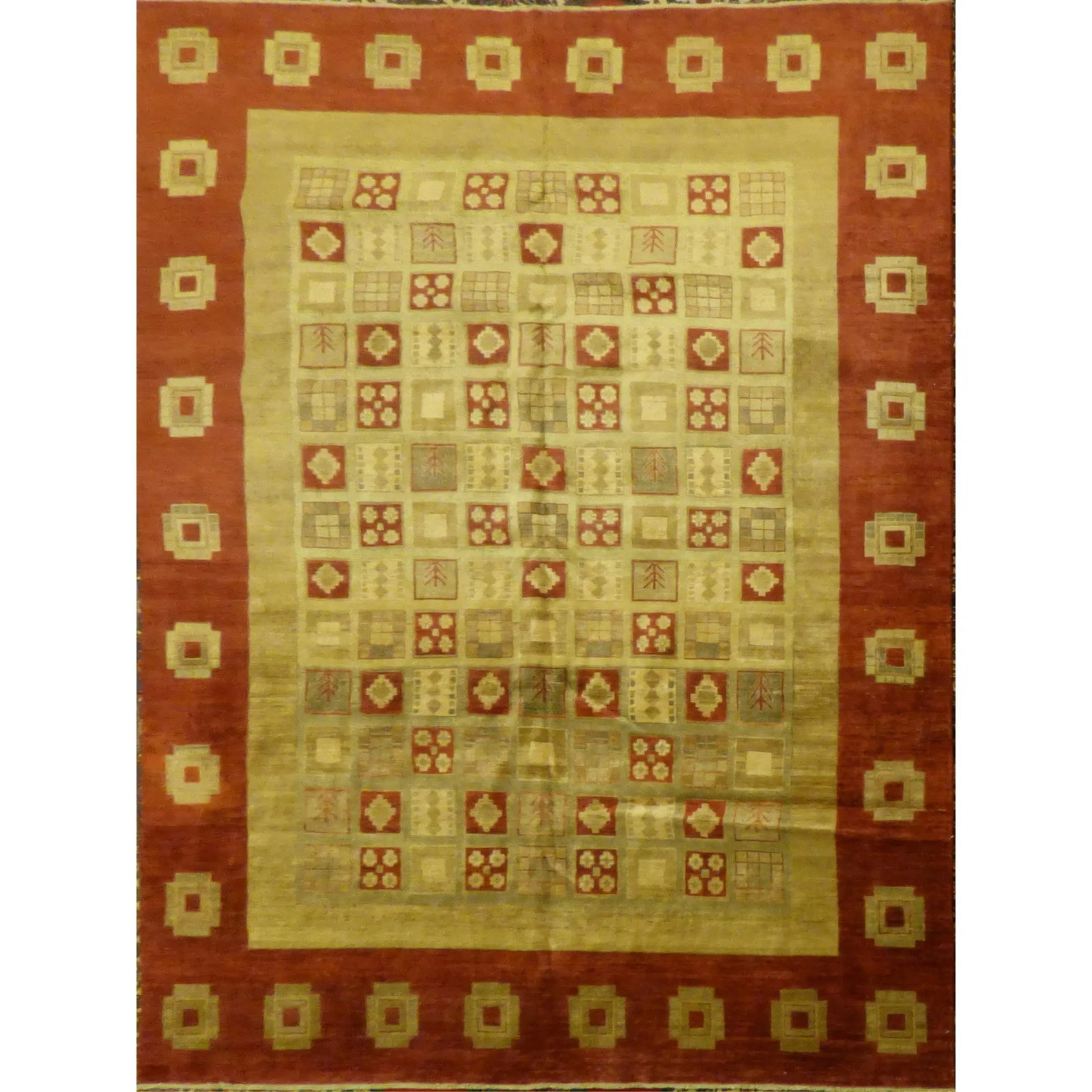 Hand Knotted One Of The Kind Peshawar And Khotan Rug 13'0" x 20'0" Pes_Kho_196 (1 of 1)