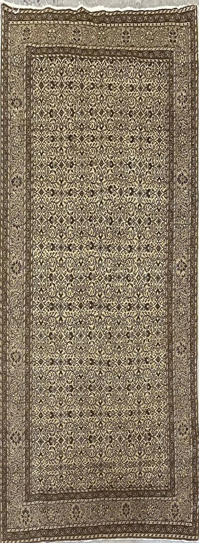 One Of The Kind Turkish Hand-Knotted Rug 5' x 7': ABC Rugs Kilims Collection Turkish Traditional Natural Wool Rug 5' X 7' Abctk021813 (Rr11508) (Cream, Brown) Turkish rugs are among the rugs with the most diversity, both with respect to the type of w