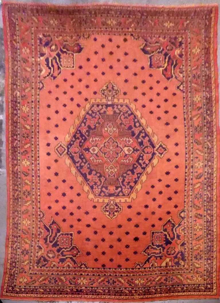 One Of The Kind Turkish Hand-Knotted Rug 10'6" x 14'6" (1 of 1)