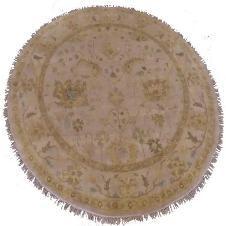 One Of The Kind Indian Hand-Knotted Rug 10'2" x 10'2": ABC Rugs Kilims Collection Indian Hand-Knotted Rug Made With Natural Wool & Cotton 10'2'' X 10'2 (Abc0020382) (Beige, Brown) Turkish rugs are among the rugs with the most diversity, both with resp