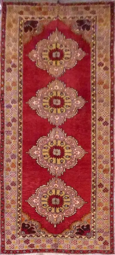 One Of The Kind Turkish Hand-Knotted Rug 11'0" x 5'0": ABC Rugs Kilims Collection Turkish Hand-Knotted 100% Natural Wool Rug 11'0'' X 5'0'' (Abcr21406) (Red, Brown) Turkish rugs are among the rugs with the most diversity, both with respect to the type of 