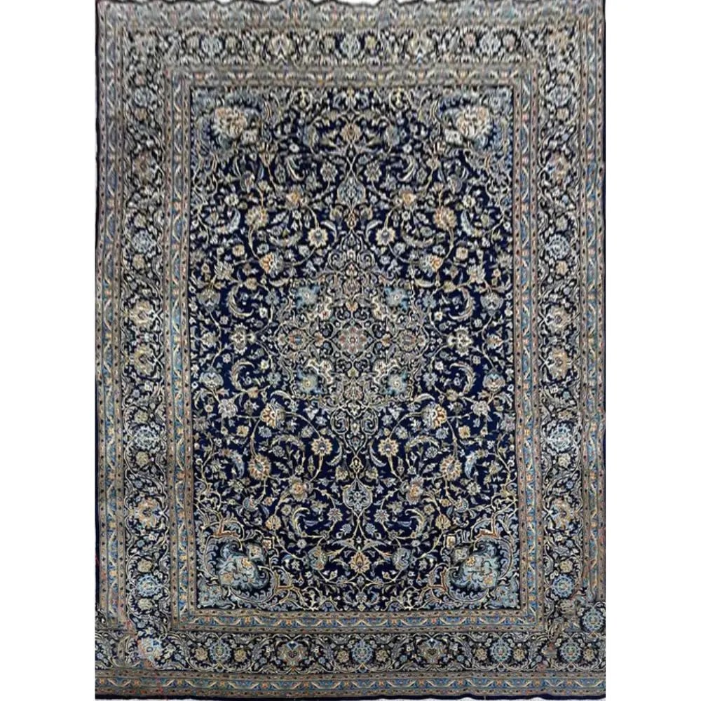 One Of The Kind Persian Kashan Rug#14 Size 10'x14': ? One-Of-A-Kind Oversize Persian Kashan Rug A Majestic Masterpiece of Classic Urban Weaving (Approx. 10' x 14')DetailDescription