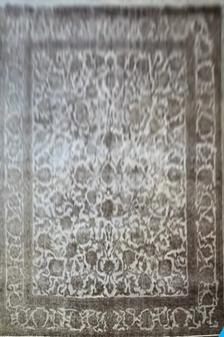 One Of The Kind Hand Knotted Persian Rug 10'6" x 9'7" R17797: ? Exquisite Hand-Knotted Persian Rugs: A Clearance Event ?This collection presents a rare opportunity to acquire magnificent, large-format Persian textiles, each certified as a One Of A Kind