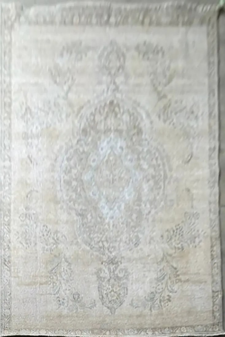 One Of The Kind Hand Knotted Persian Rug 10'7" x 7'5" R15497: ? One-Of-A-Kind Hand-Knotted Persian Rug (Antique Light Pattern)Product Identifier: R15497Status & Dimensions: Condition: