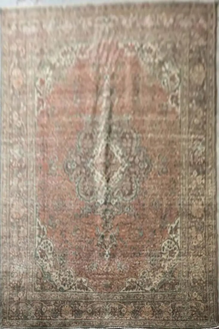One Of The Kind Hand Knotted Persian Rug 12'9" x 9'10" R15490 (1 of 1)