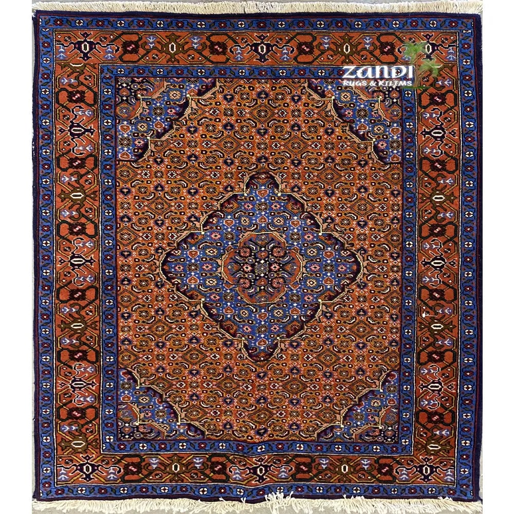 One Of The Kind Persian Tabriz Rug 5'5" x 3'3": ABC Rugs Kilims Collection Hand Knotted Wool And Silk Persian Tabriz Design Rug Size 5'5''X3'3'' Rr10400 Hand knotted and meticulously crafted by Persian artisans, this stunning Hand Knotted Area Rug 