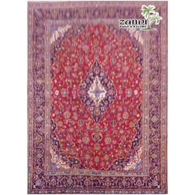 One Of The Kind Persian Kashan Rug 14'5" x 9'10'