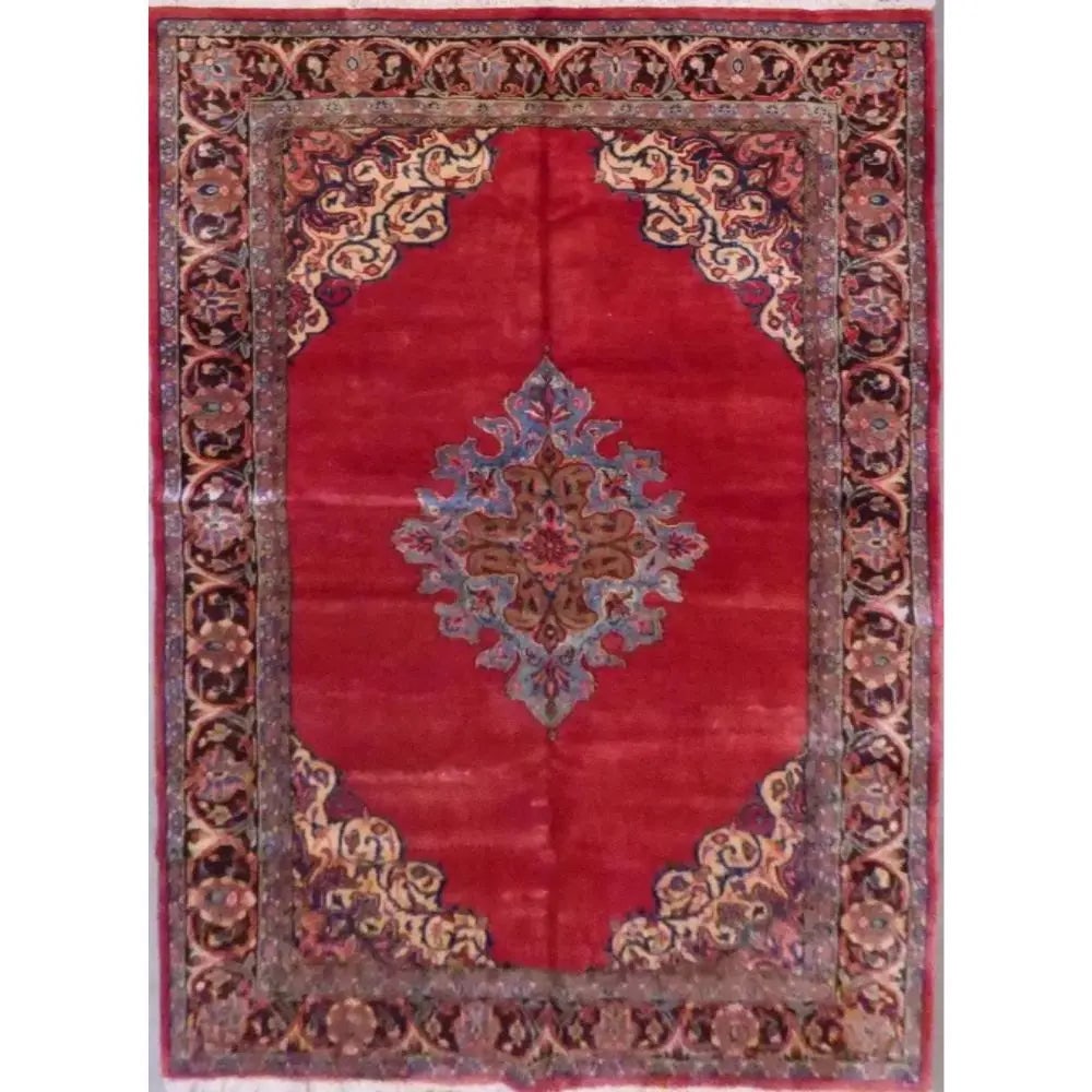 One Of The Kind Persian Wiss Rug 11'3'' X 7'1": ABC Rugs Kilims Collection Persian Wiss Hand-Knotted Rug Made With Natural Wool & Cotton 11'3'' X 7'1" Abcr02903 Hand knotted and meticulously crafted by Persian artisans, this stunning Hand Knott