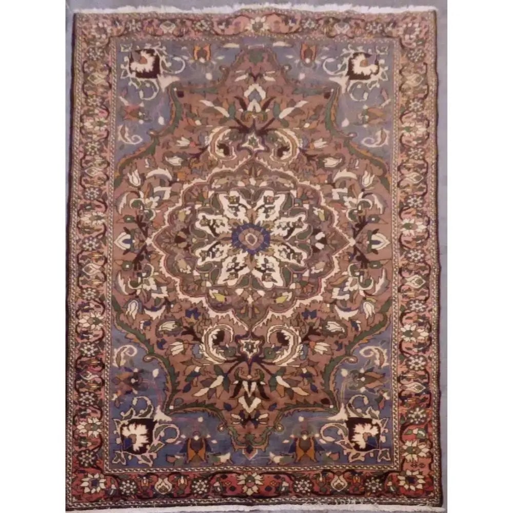One Of The Kind Persian Tabriz Rug 10'2" x 6'8": ABC Rugs Kilims Collection Persian Tabriz Hand-Knotted Rug Made With Natural Wool & Cotton 10'2'' X 6'8" Abcr02103 Hand knotted and meticulously crafted by Persian artisans, this stunning Hand Kno