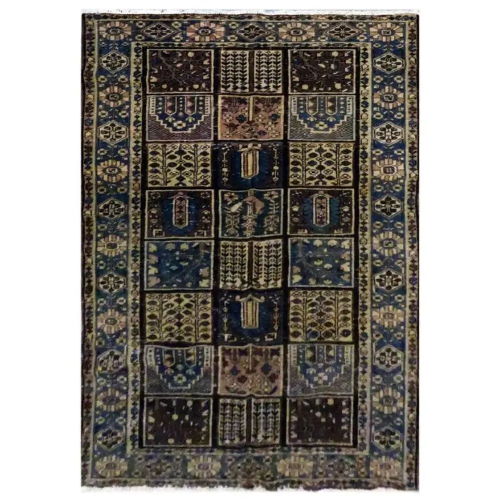 One Of The Kind Persian Bakhtiar Rug 10'11" x 7'10" (1 of 1)