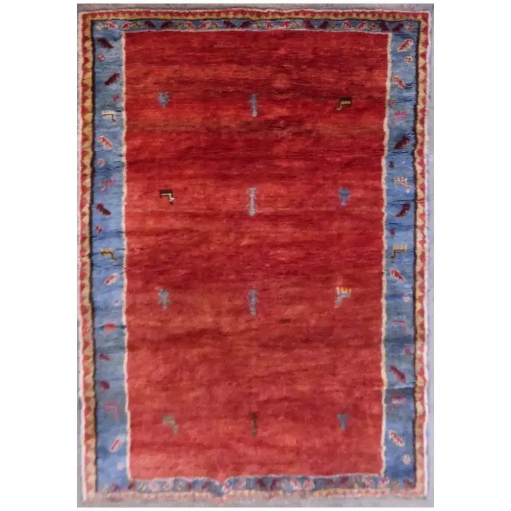 One Of The Kind Persian Gabbeh Shiraz Rug 7' x 9'10" (1 of 1)