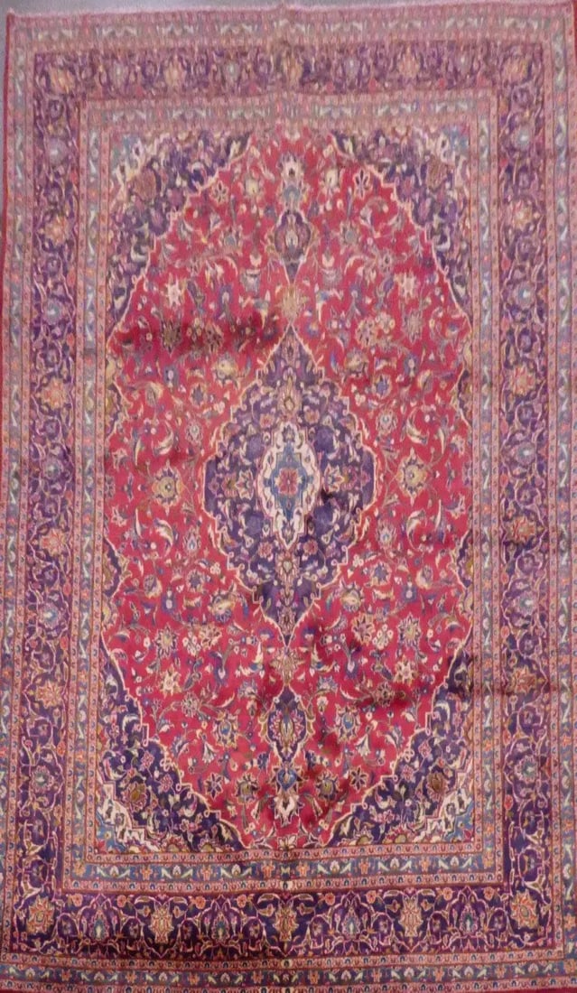 One Of The Kind Persian Kashan Rug 12'4" x 9'6" (1 of 1)