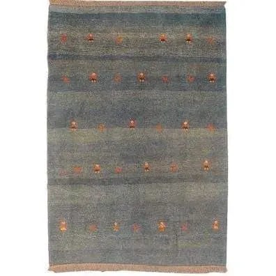 One Of The Kind Persian Gabbeh Shiraz Rug 7'9" x 6'3": ABC Rugs Kilims Collection Persian Gabbeh Rug Shiraz Traditional Style Hand-Knotted Indoor Area Rug With Natural Wool And Cotton 7'9" X 6'3" Abcr02779 Hand knotted and meticulously crafted by Persian 