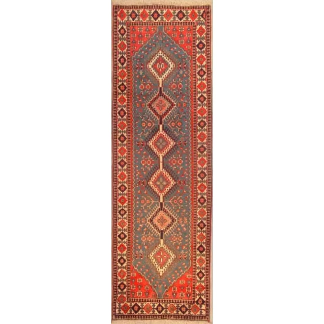 One Of The Kind Persian Yalameh Rug 9'9" x 2'11" (1 of 1)
