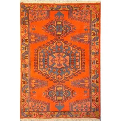 One Of The Kind Persian Wiss Rug 5'2" X 3'5": ABC Rugs Kilims Collection Authentic Persian Rug Wiss Traditional Style Hand-Knotted Indoor Area Rug With Natural Wool And Cotton 5'2" X 3'5" Abcr02141 Hand knotted and meticulously crafted by Persian
