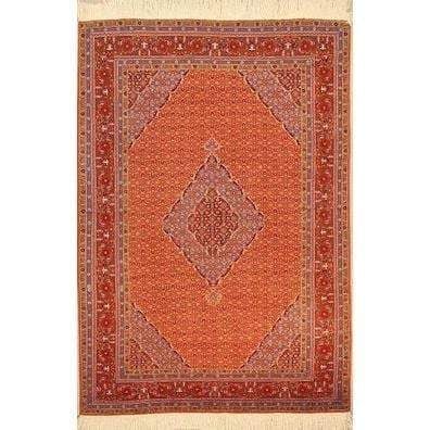 One Of The Kind Persian Tabriz Rug 10'7" x 6'10": ABC Rugs Kilims Collection Authentic Persian Rug Tabriz Traditional Style Hand-Knotted Indoor Area Rug With Natural Wool And Silk 10'7" X 6'10" Abcr02491 Hand knotted and meticulously crafted by Persi