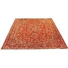 One Of The Kind Persian Mahal Rug 12'1" x 8'11": ABC Rugs Kilims Collection Authentic Persian Rug Mahal Traditional Style Hand-Knotted Indoor Area Rug With Natural Wool And Cotton 12'1" X 8'11" Abcr02472 Hand knotted and meticulously crafted by Pers