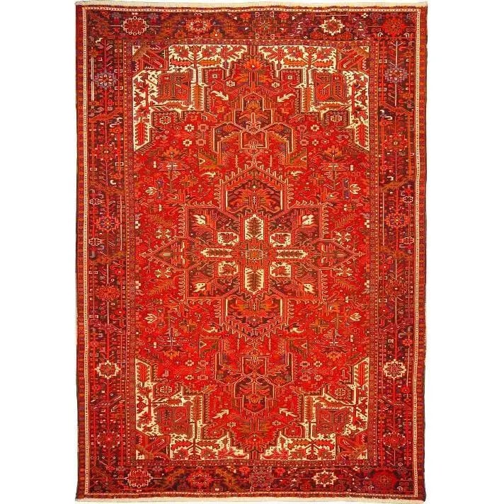 One Of The Kind Persian Heriz Rug 10'2" x 7'2" (1 of 1)