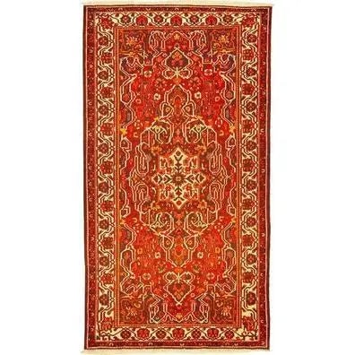 One Of The Kind Persian Bakhtiar Rug 9'9" x 5'2": ABC Rugs Kilims Collection Authentic Persian Rug Bakhtiar Traditional Style Hand-Knotted Indoor Area Rug With Natural Wool And Cotton 9'9" X 5'2" Abcr02514 Hand knotted and meticulously crafted by Per