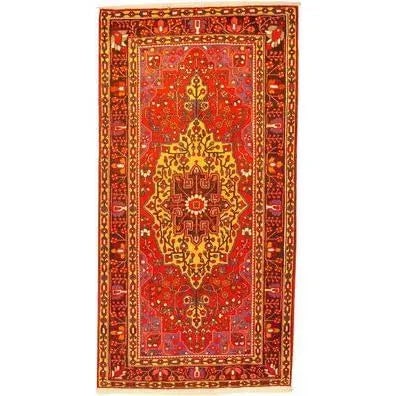 One Of The Kind Persian Bakhtiar Rug 8'6" x 5'3": ABC Rugs Kilims Collection Authentic Persian Rug Bakhtiar Traditional Style Hand-Knotted Indoor Area Rug With Natural Wool And Cotton 8'6" X 5'3" Abcr02498 Hand knotted and meticulously crafted by Per