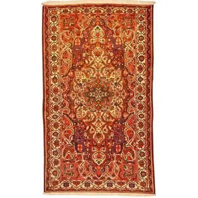 One Of The Kind Persian Bakhtiar Rug 7'8" x 5'6": ABC Rugs Kilims Collection Authentic Persian Rug Bakhtiar Traditional Style Hand-Knotted Indoor Area Rug With Natural Wool And Cotton 7'8" X 5'6" Abcr02689 Hand knotted and meticulously crafted by Per