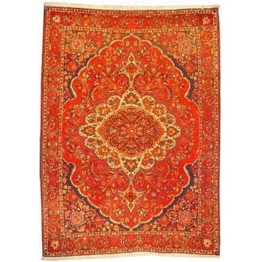 One Of The Kind Persian Bakhtiar Rug 12'0" x 8'2": ABC Rugs Kilims Collection Authentic Persian Rug Bakhtiar Traditional Style Hand-Knotted Indoor Area Rug With Natural Wool And Cotton 12'0" X 8'2" Abcr02467 Hand knotted and meticulously crafted by Pe