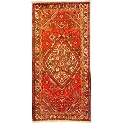 One Of The Kind Persian Bakhtiar Rug 10'2" x 5'1": ABC Rugs Kilims Collection Authentic Persian Rug Bakhtiar Traditional Style Hand-Knotted Indoor Area Rug With Natural Wool And Cotton 10'2" X 5'1" Abcr02500 Hand knotted and meticulously crafted by Pe